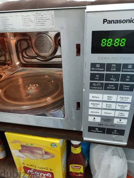 Panasonic microwave oven with, convection, grill, microwave 3