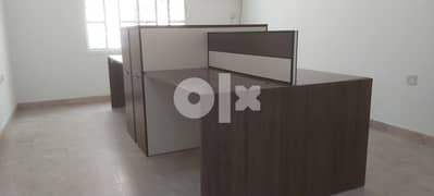 Office Desks with side cabinet storage – (OMR 120)
