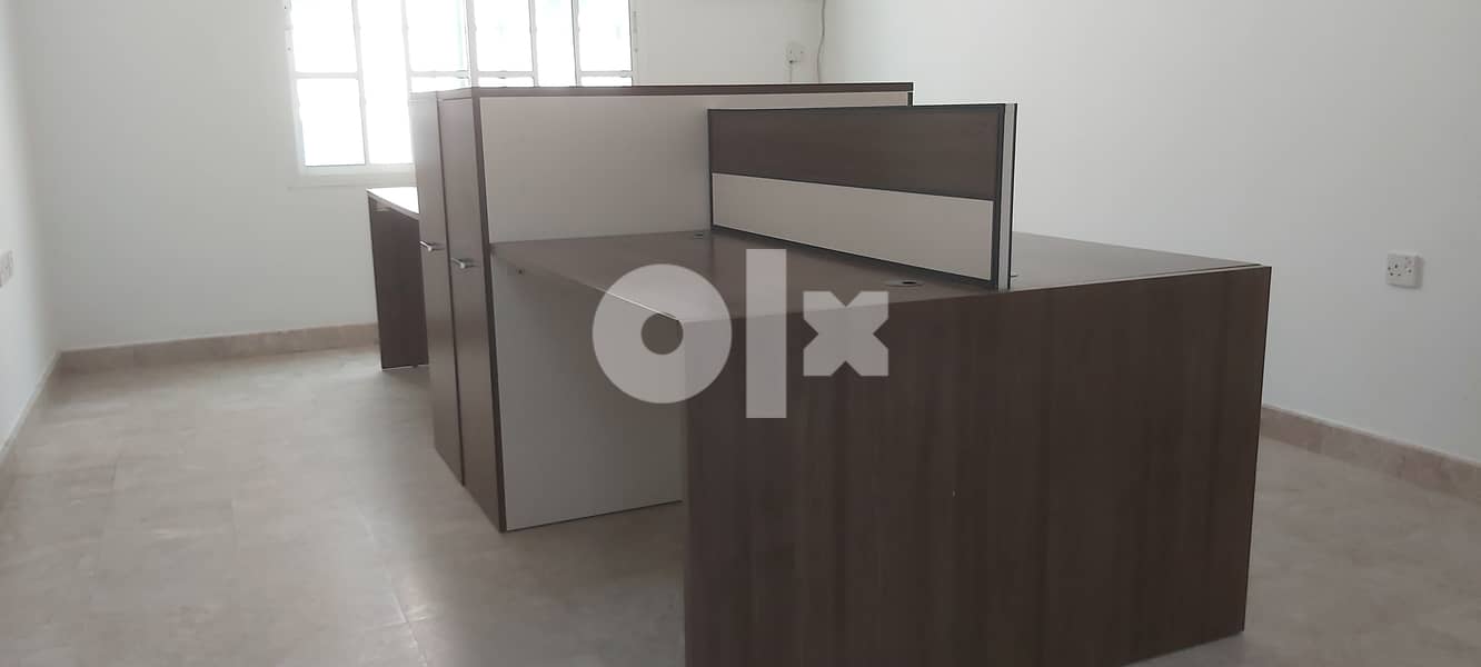 Office Desks with side cabinet storage – (OMR 120) 0