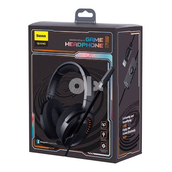 BASEUS IMMERSIVE VIRTUAL 3D GAMING HEADPHONE D05 0