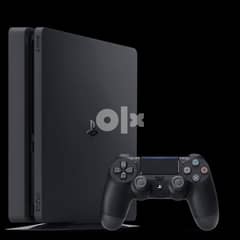 Ps4 console with controller 0