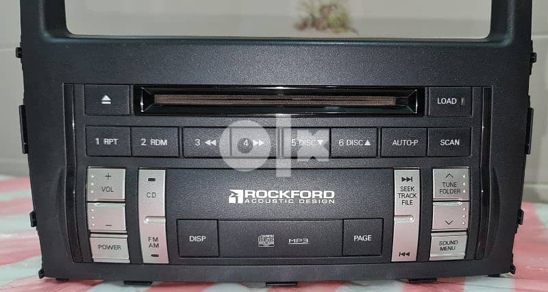 Original Rockford player for Pajero 2008/2009 model 5