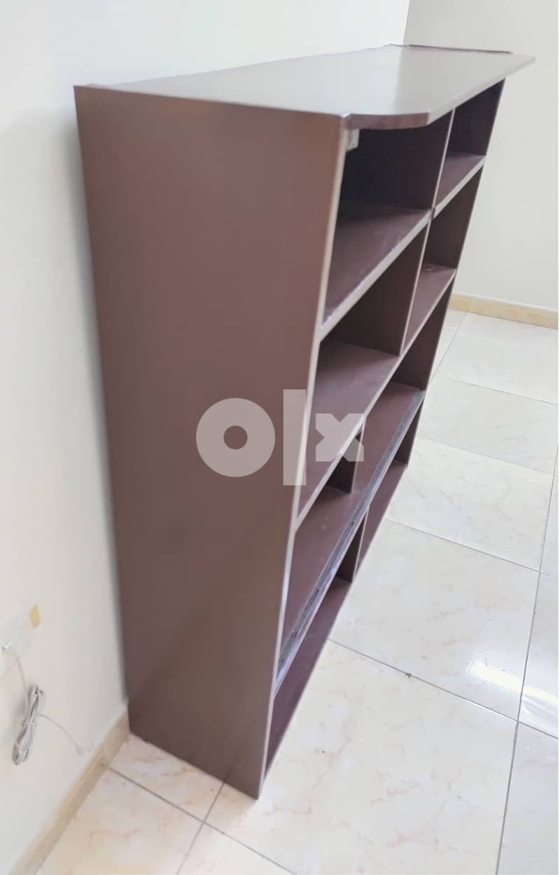 Sturdy Books/Things Shelf- Brown colour-Thick PLYWOOD 3
