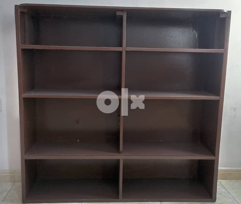 Sturdy Books/Things Shelf- Brown colour-Thick PLYWOOD 5