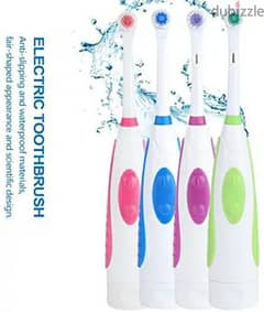 New Rotating Electric Toothbrush with 2 extra brush heads