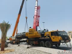 All Capacity of Mobile Cranes Available for Rent