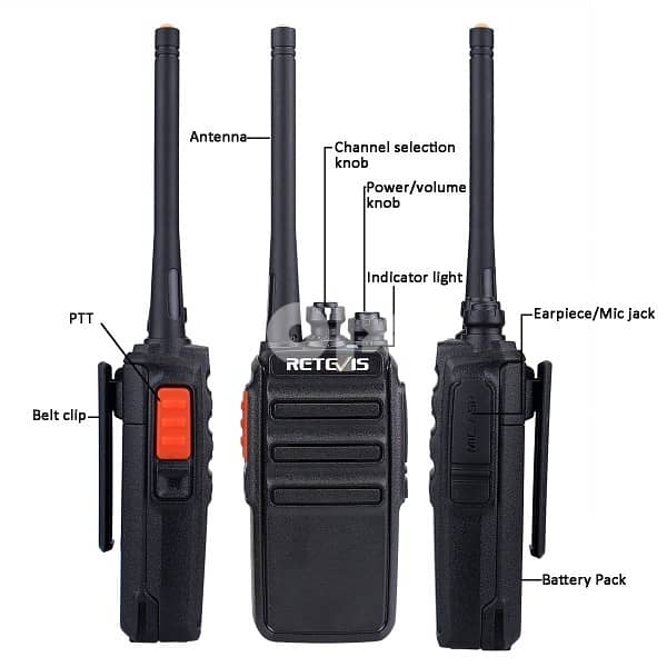 Walkie Talkie اتصال راديو من جانبان 1