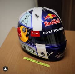 F1 autographed helmet by F1 legend, David Coulthard