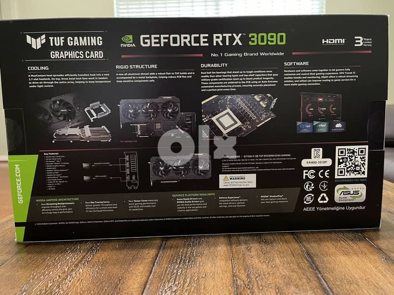 NEW ASUS NVIDIA GeForce RTX 3090 OC Edition 24GB GDDR6 2