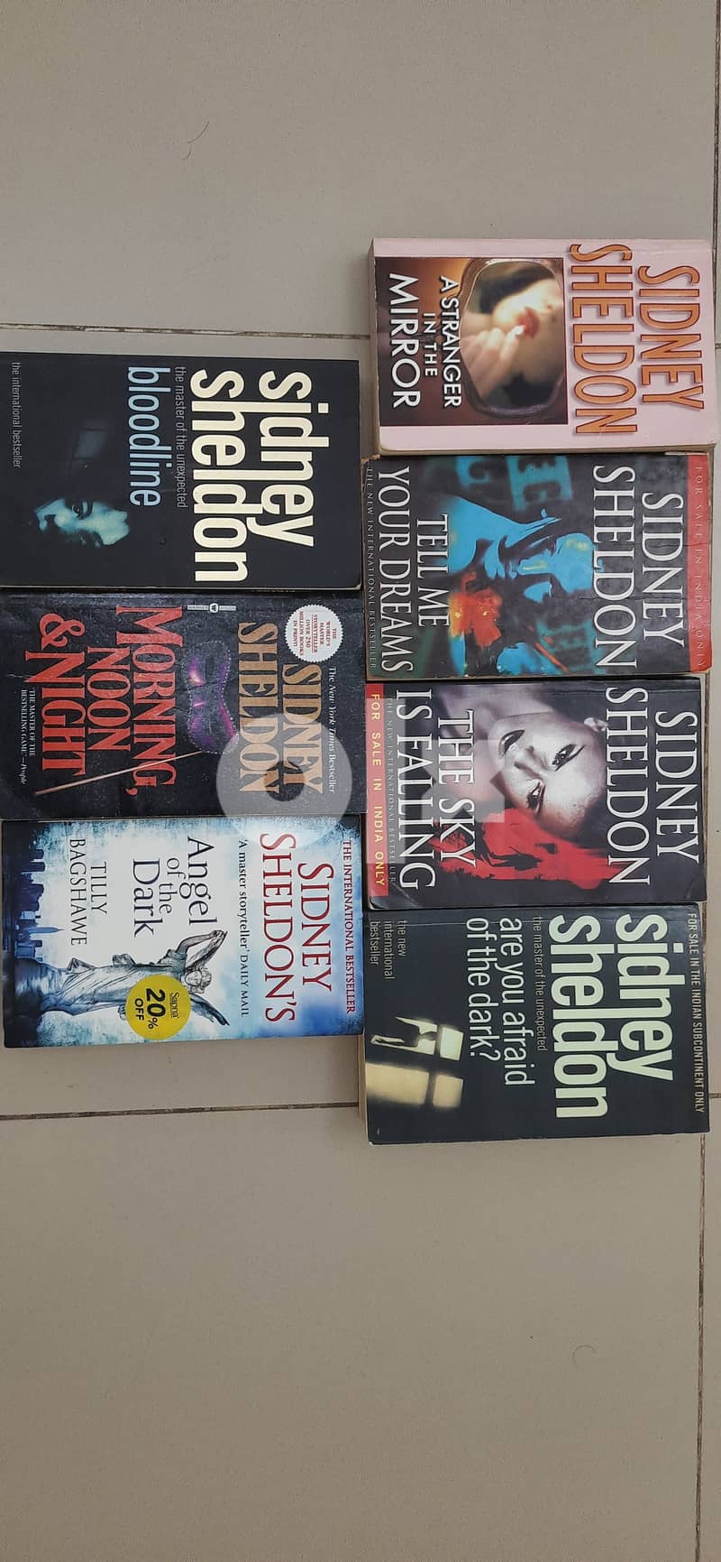 Sidney Sheldon Books 1