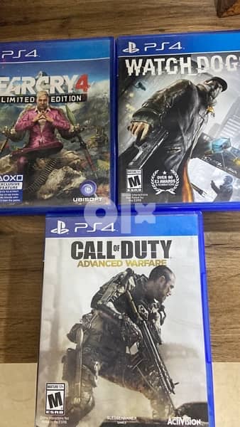 ps4 games only cd 1