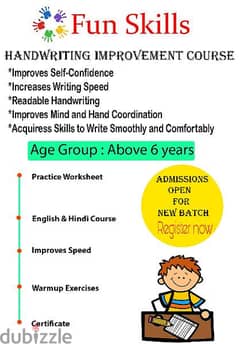 Handwriting Improvement Course