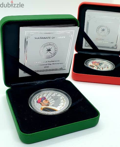 Amazing Commemorative Coins عملتين مميزين في ذكرى العام الخمسون للنهضة 2