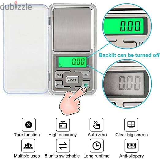 Eurecare Digital Pocket Weight Scale EC-P06 l BrandNew l 0