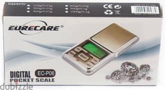 Eurecare Digital Pocket Scale For Weight - EC-P06 (NEW)