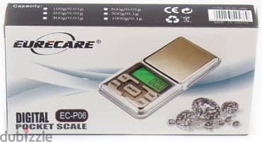Eurecare Digital Pocket Scale For Weight - EC-P06 (NEW) 0