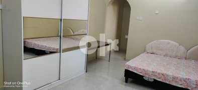 One BHK - Bed Room attached Bathroom full furnished for rent 110 Riyal
