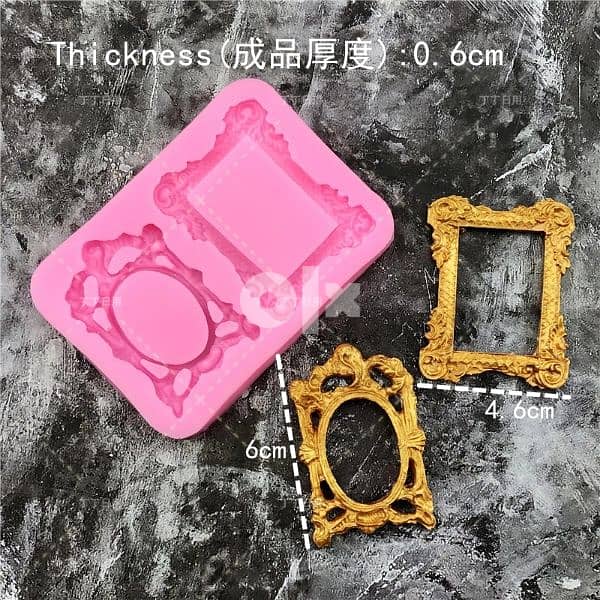 Cake tools and silicone molds 10