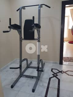 Body solid knee raise pull up bar 0