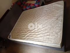 Queen size bed for sale without mattress