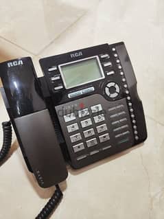 RCA Visys Corded Business Telephone Black 0