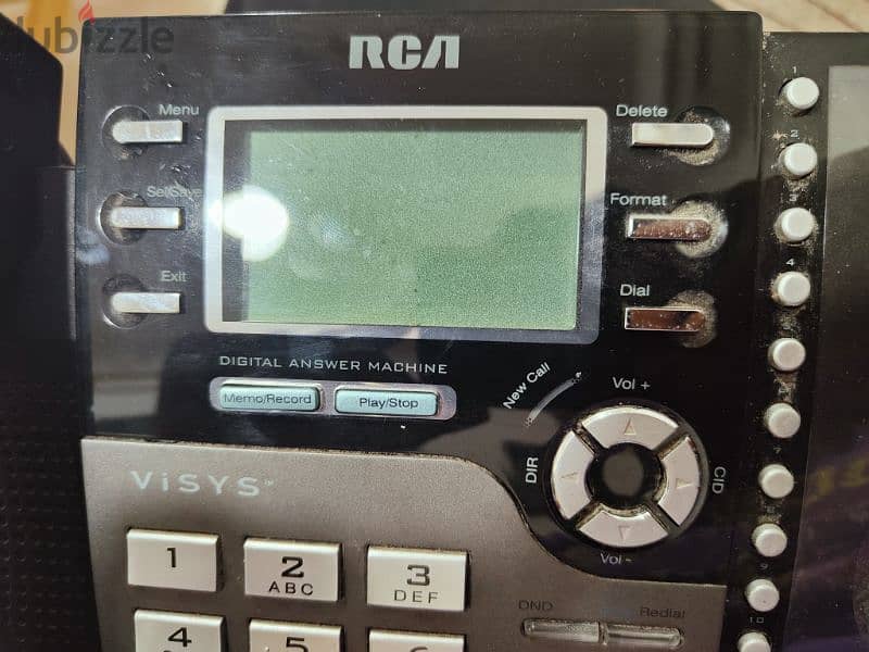 RCA Visys Corded Business Telephone Black 2