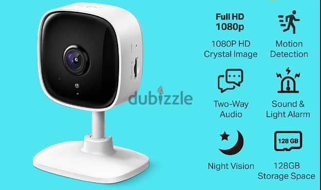 Tapo Home Security Wifi Camera 1080p HD (Brand-New) 1