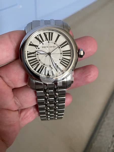 pierre cardin steel 40mm quartz 1