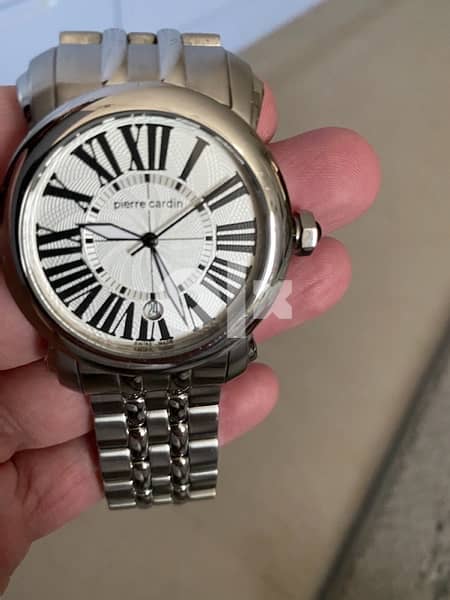 pierre cardin steel 40mm quartz 2