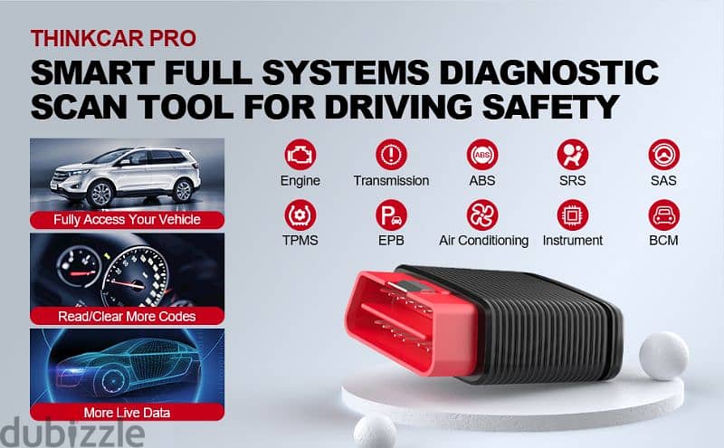 ThinkCar Pro OBD2 Full Diagnostic System LifeTime Free Update 1