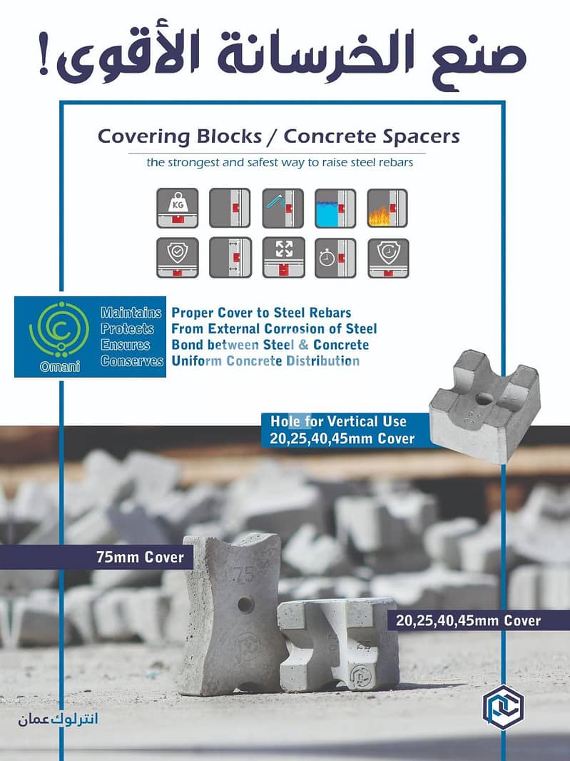 Concrete Covering Block/biscuit/spacers/blocks 12