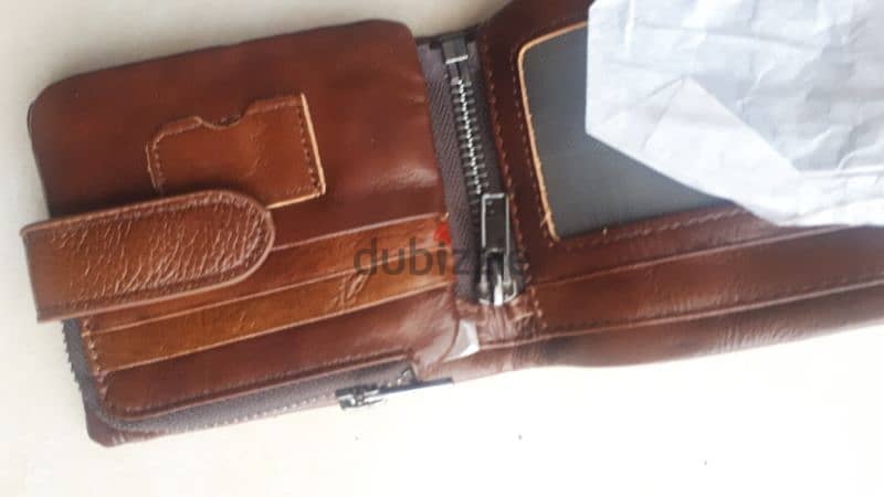 Real leather wallet 3