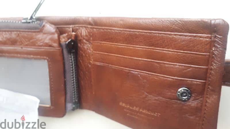 Real leather wallet 4