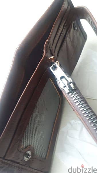 Real leather wallet 5