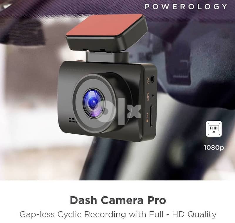 3-Axis Powerology Dash Camera - ORG l BrandNew l 1