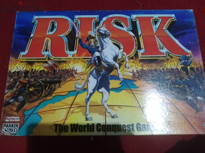 لعبة المخاطرة ريسك مثل الجديدة  Risk game like new 0