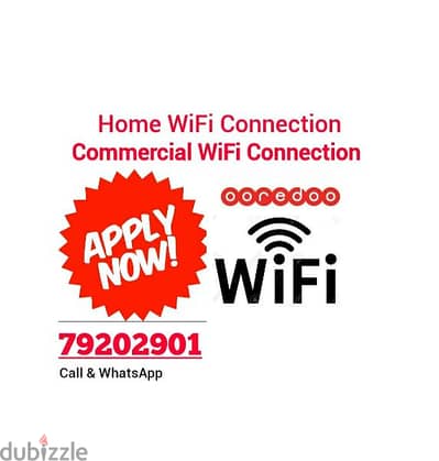 Ooredoo WiFi Fibre internet connection