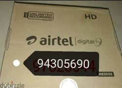 new hd Airtel digital receiver available