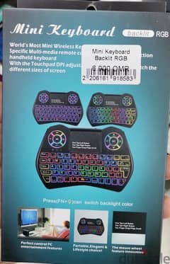 Mini Keyboard Backlit RGB l BrandNew l