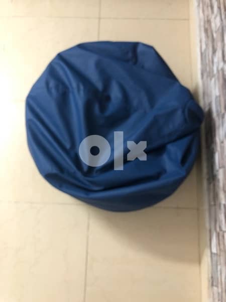 Blue bean bag ( Newly bought ) 0