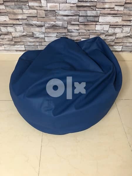 Blue bean bag ( Newly bought ) 2