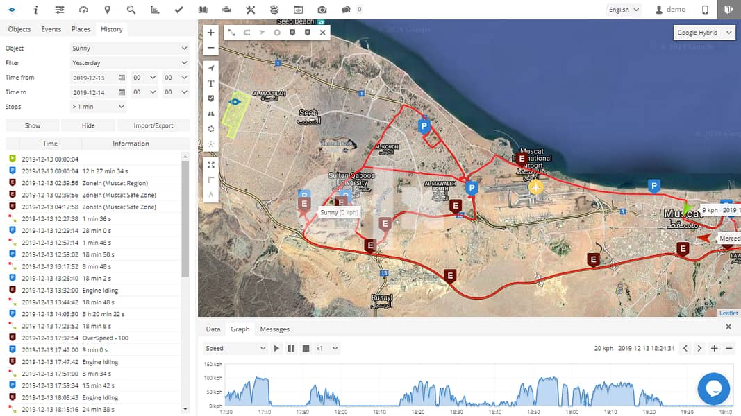 تتبع المركبات iVMS من شركة أعين Ayun في سلطنة عمان 14