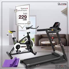 Olympia Exclusive Offers Of Treadmill and Spin Bike