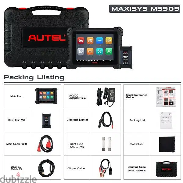 الجهاز العملاق لفحص وبرمجة السيارات AUTEL maxisys MS90964374847119874124
