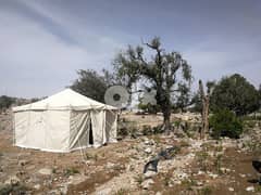 خيمة للايجار ب ١٠ ريال في الداخلية ولاية الجبل الأخضر