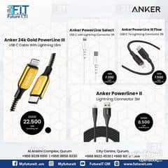 Anker high quality charging cables available 0