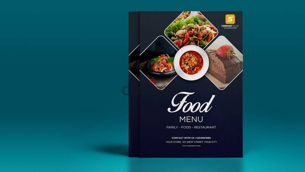 catalogue , Flyer, infograph brochure,menu, letter head, Business Card 5