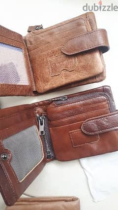 Strong leather wallet