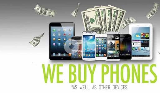 We buy, sell , trade in Used Phones ,Tabs , smart watches , for Cash