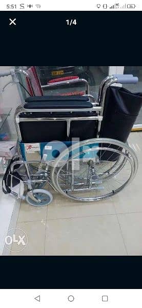 wheel chair, wheel chair with commod, walking stick,commod chairwalker